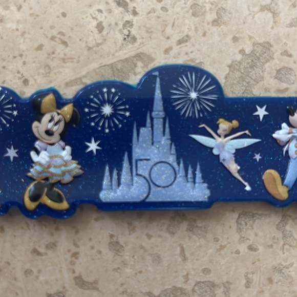 Authentic Disney Parks 50th Anniversary slap bracelet. Collectors item! - Picture 3 of 5
